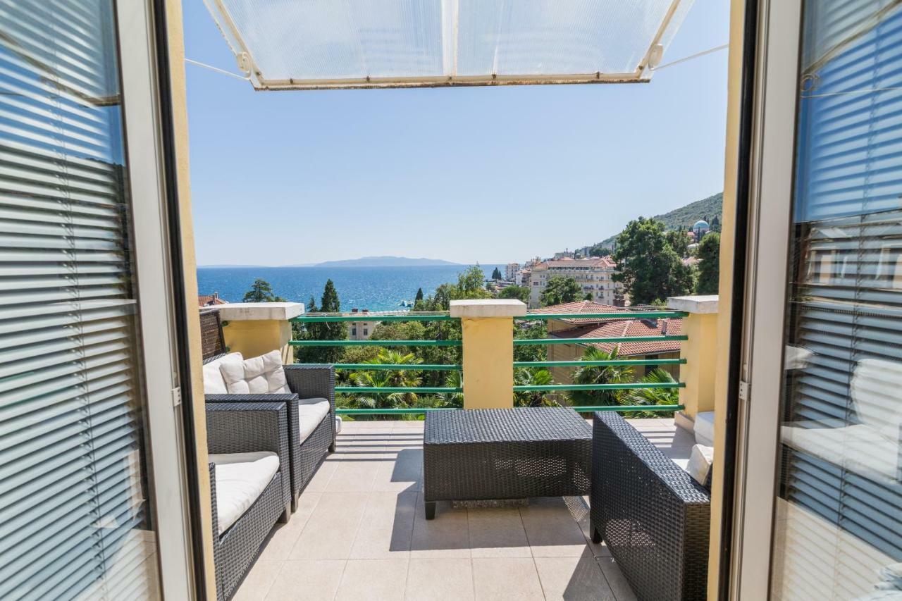 Piano Nobile&Penthouse in Villa Near Beach Abbazia Esterno foto